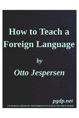 How to Teach a Foreign Language