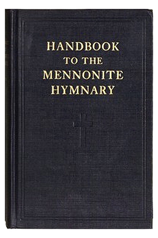 Handbook to the Mennonite Hymnary