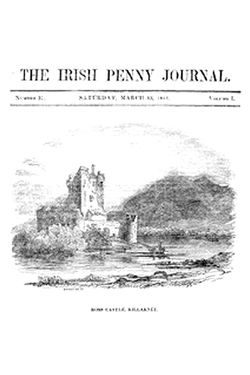 The Irish Penny Journal, Vol. 1 No. 37, March 13, 1841