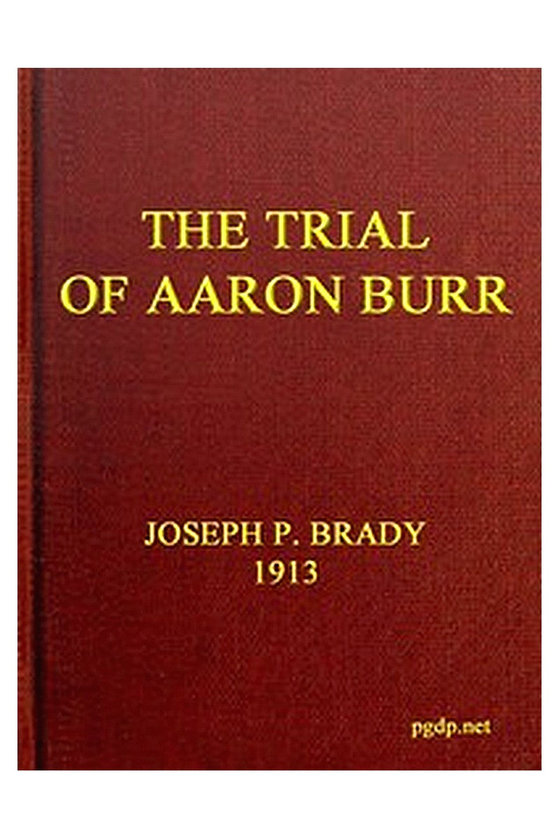 The Trial of Aaron Burr