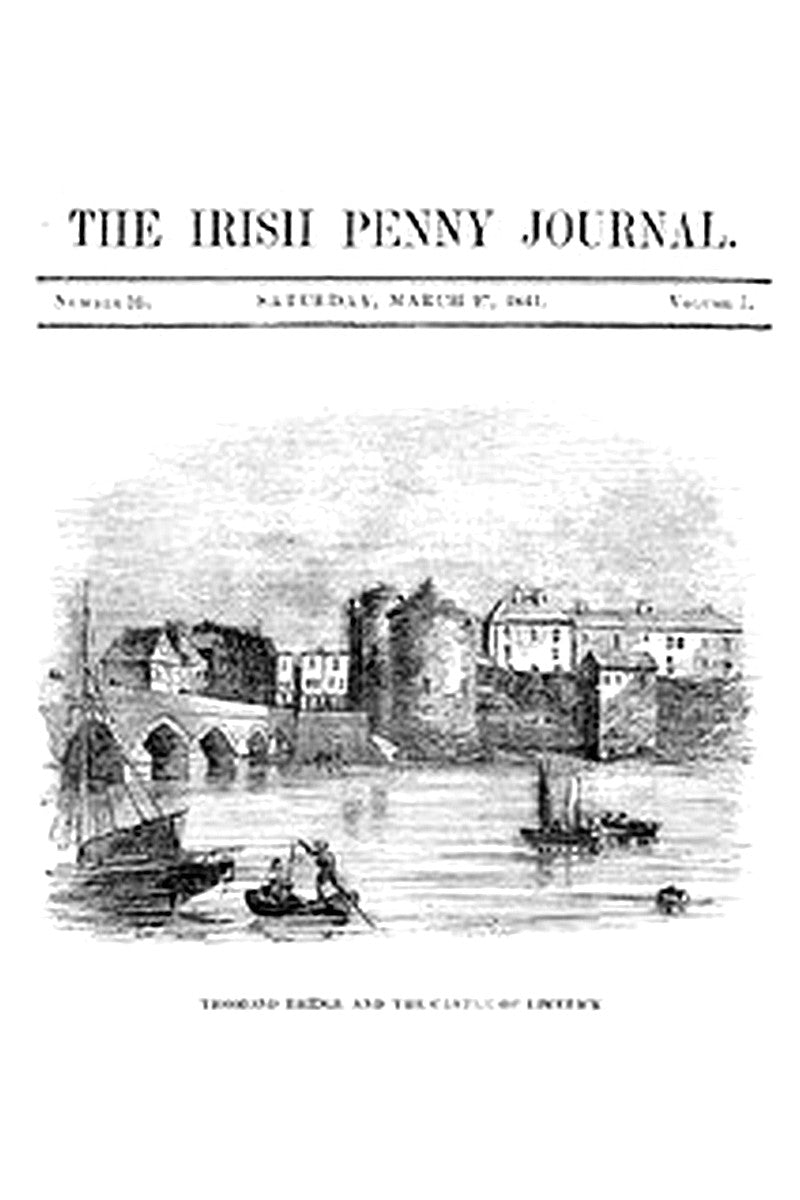 The Irish Penny Journal, Vol. 1 No. 39, March 27, 1841