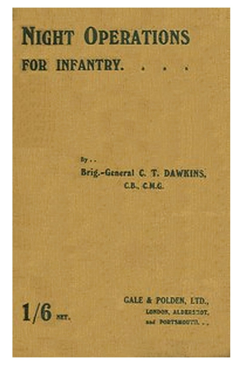 Night Operations for Infantry
