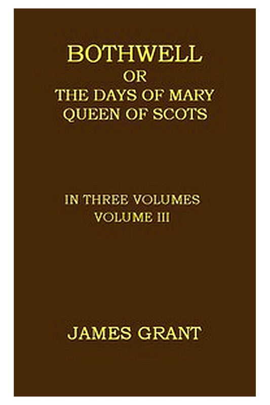 Bothwell or, The Days of Mary Queen of Scots, Volume 3 (of 3)