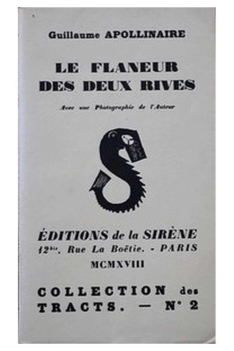 Le flâneur des deux rives