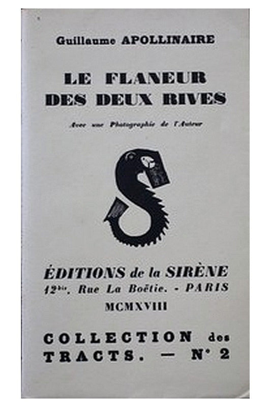 Le flâneur des deux rives