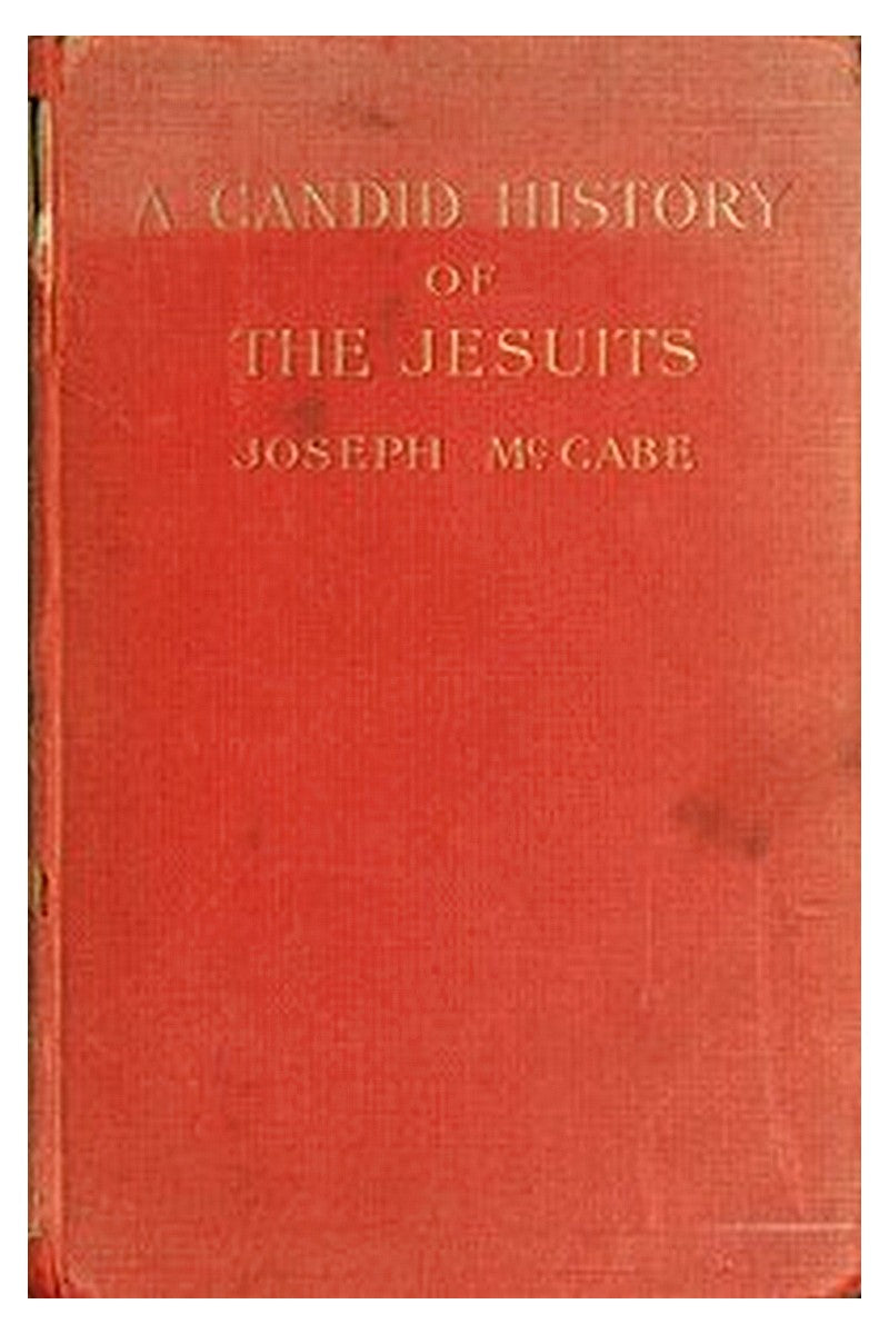 A Candid History of the Jesuits