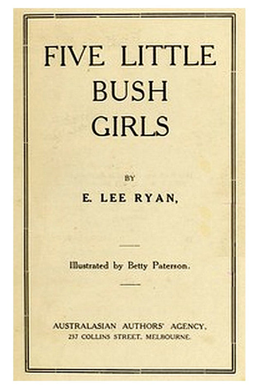 Five Little Bush Girls