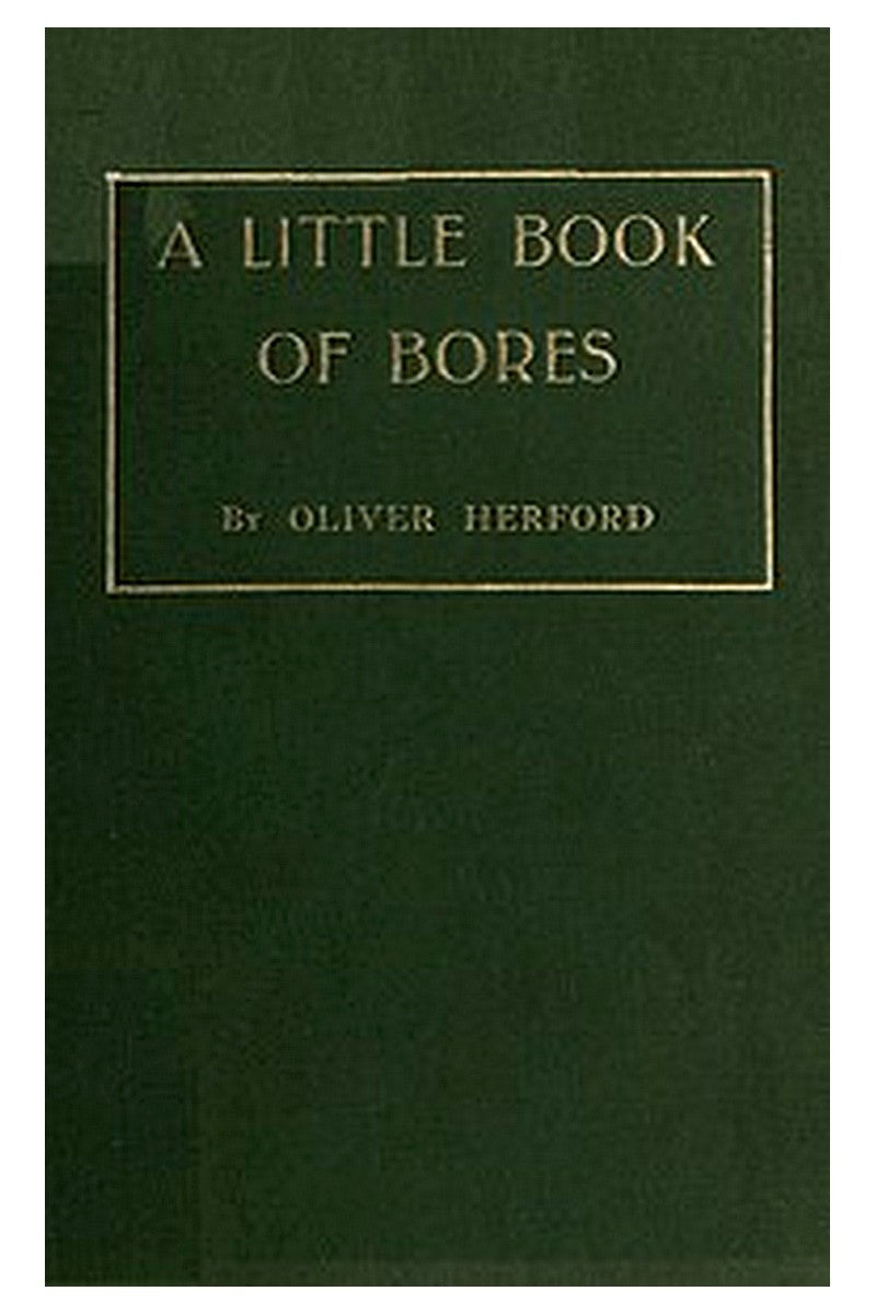 A Little Book of Bores