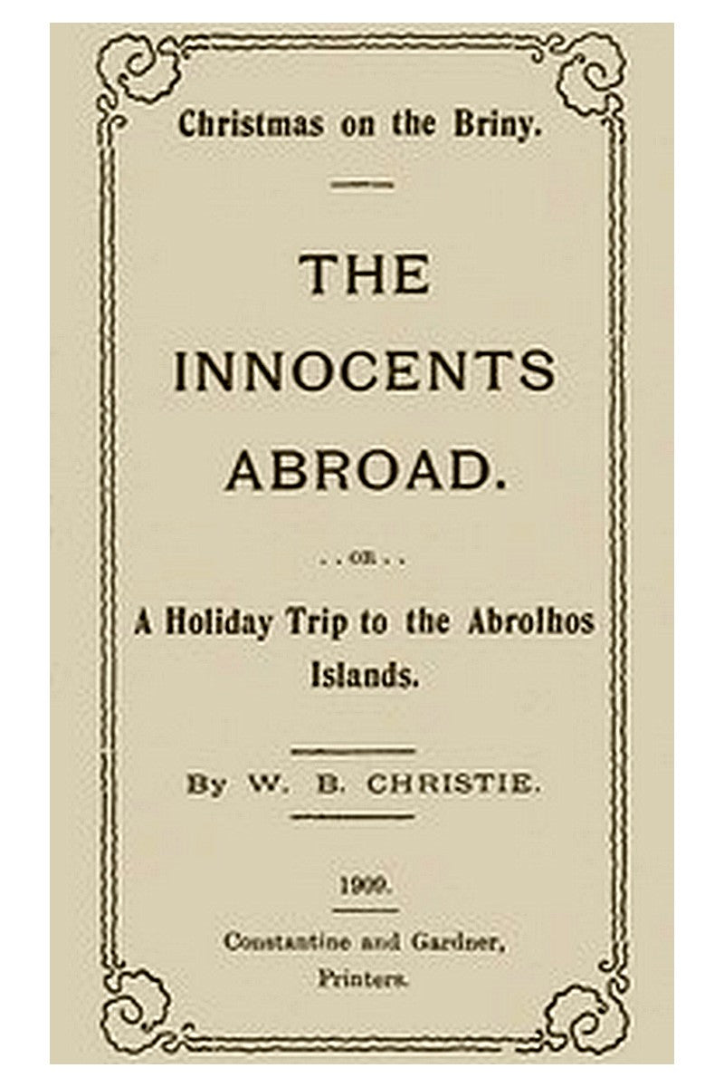 Christmas on the Briny, The Innocents Abroad