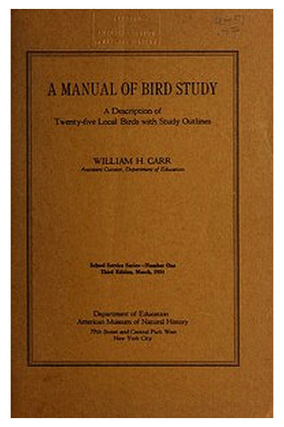 A Manual of Bird Study