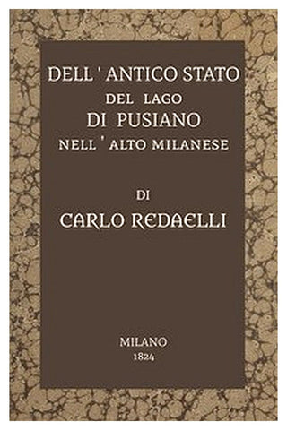 Dell'antico stato del lago di Pusiano nell'alto Milanese