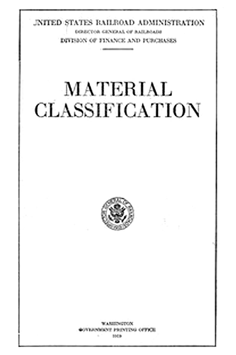 Material Classification