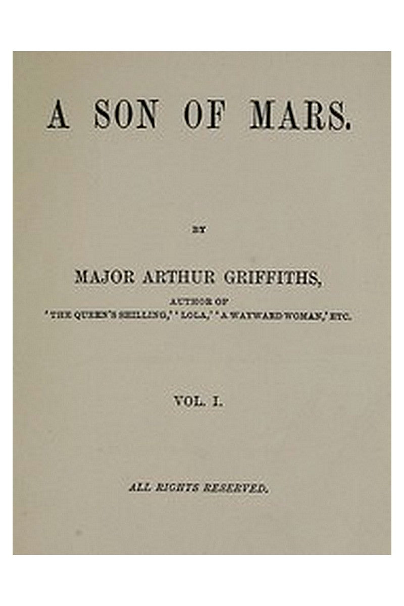 A Son of Mars, volume 1