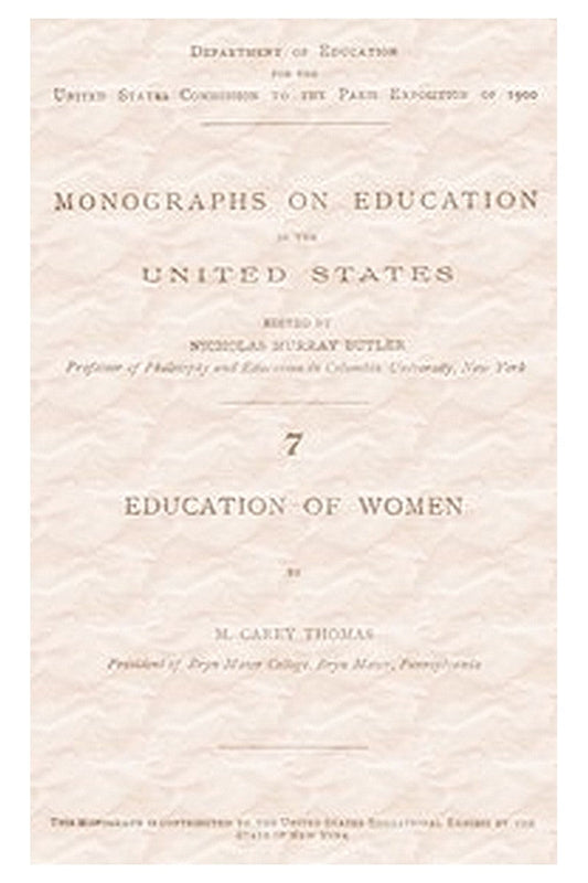 Monographs on education in the United States, 7