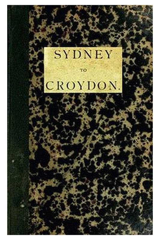Sydney to Croydon (Northern Queensland)
