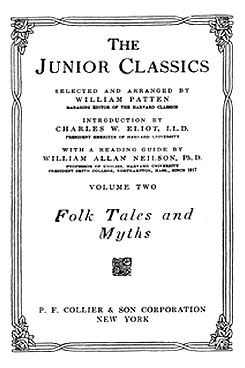 The Junior Classics, Volume 2: Folk Tales and Myths