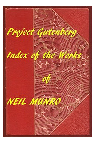 Index for Works of Neil Munro