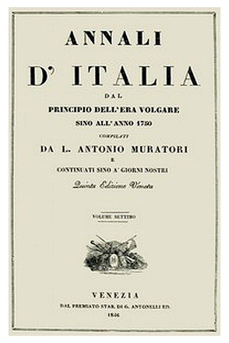 Annali d'Italia, vol. 7