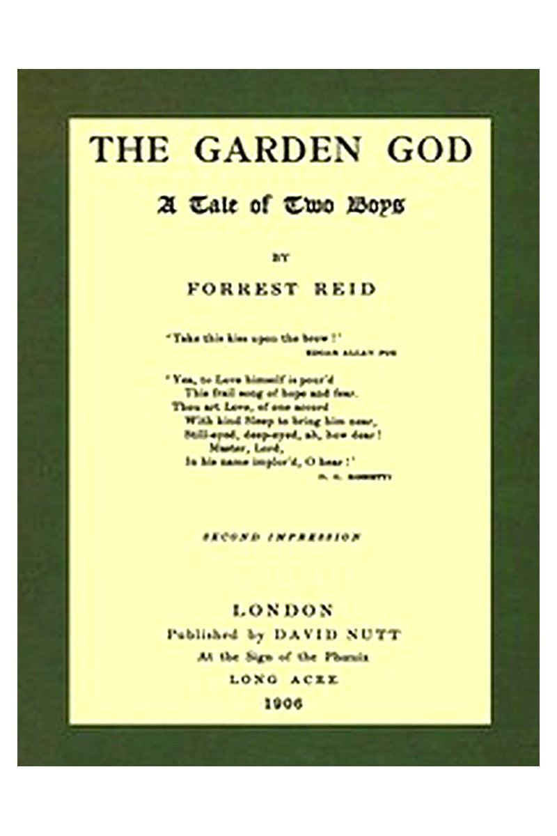 The Garden God: A Tale of Two Boys
