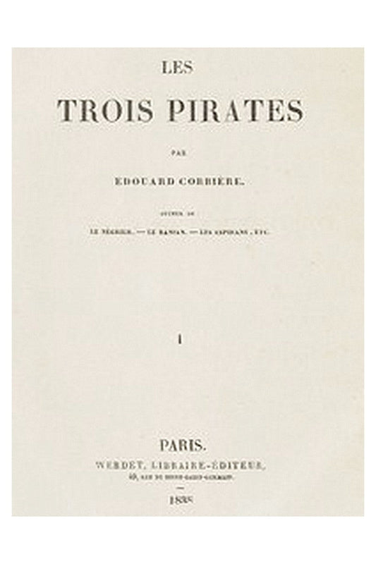 Les trois pirates (1/2)