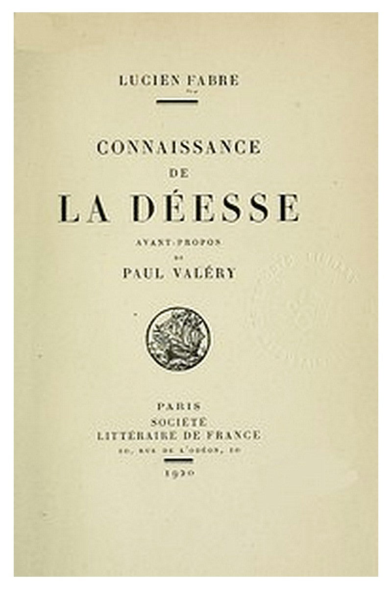 Connaissance de la Déesse