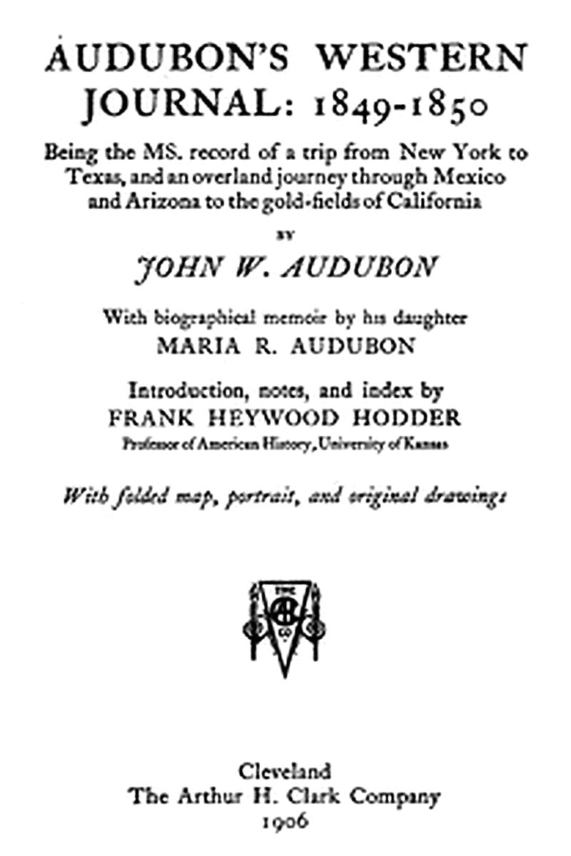 Audubon's western journal: 1849-1850
