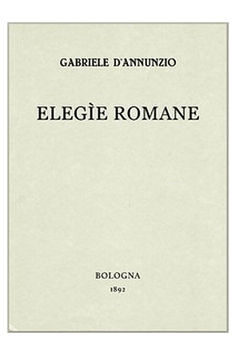 Elegìe Romane