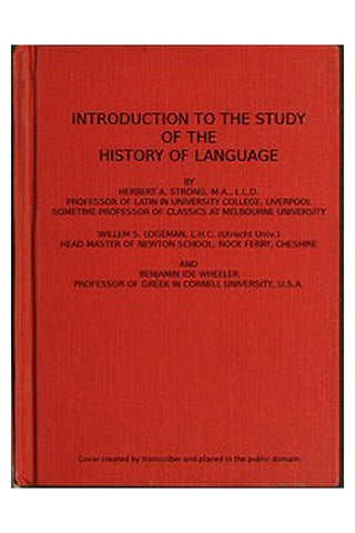 Introduction to the study of the history of language