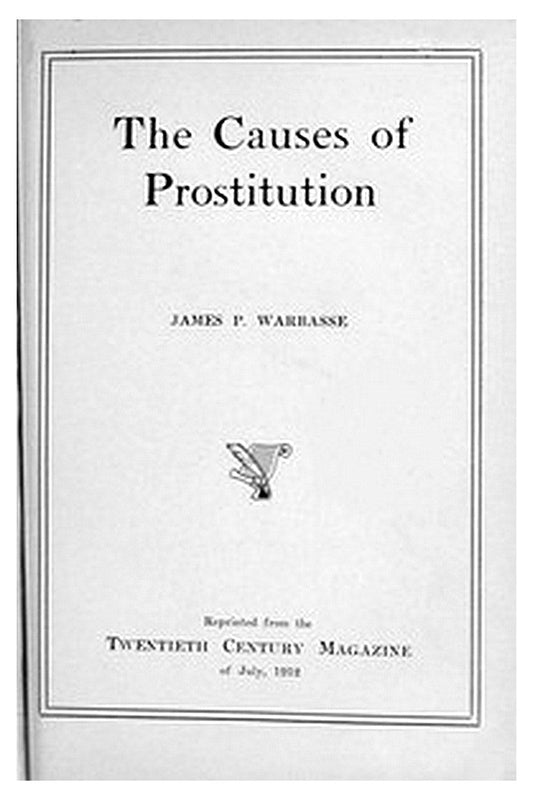 The causes of prostitution