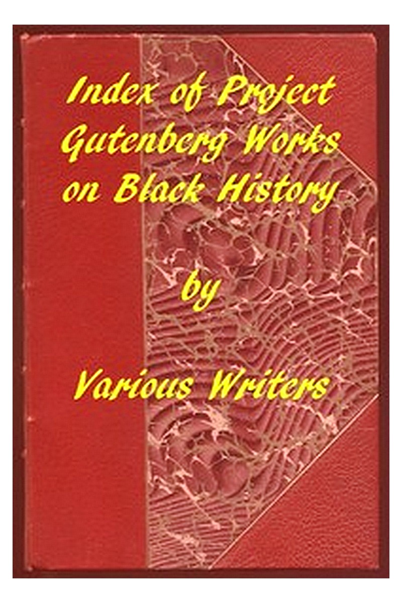 Index of Project Gutenberg Works on Black History