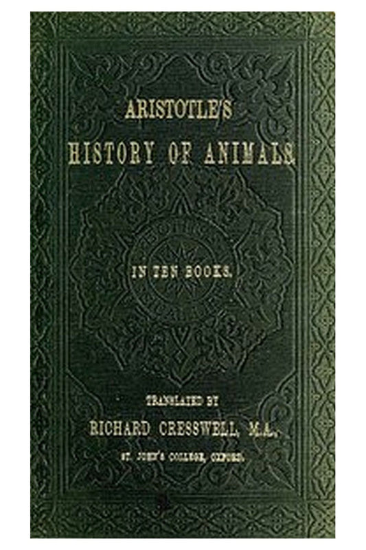 Aristotle's History of Animals