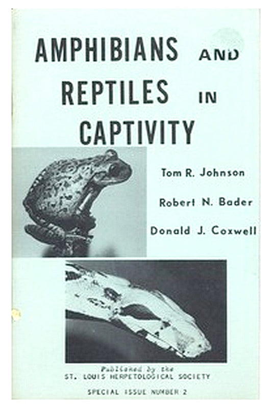 Amphibians and Reptiles in Captivity