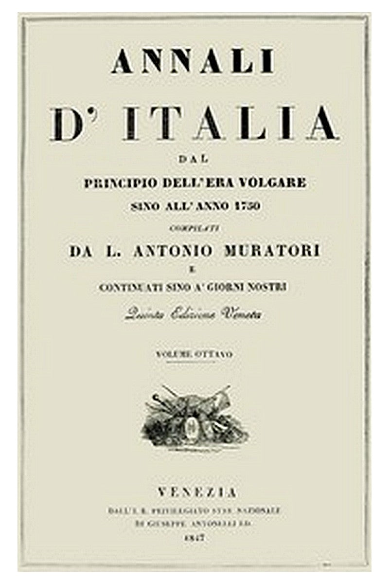 Annali d'Italia, vol. 8