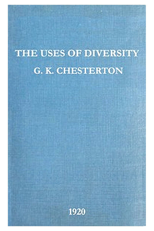 The Uses of Diversity: A book of essays