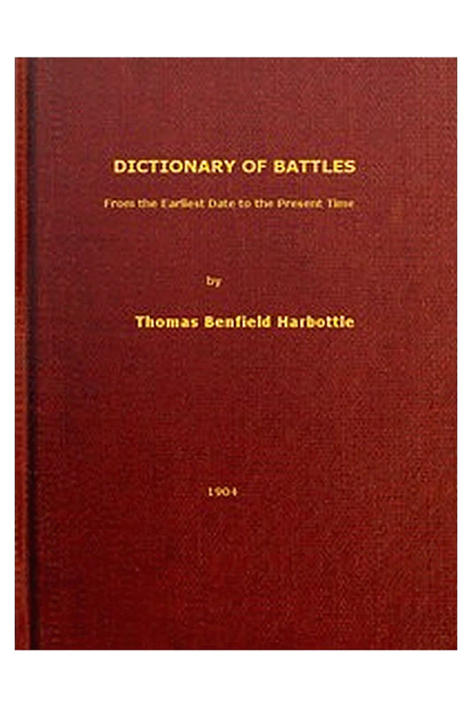 Dictionary of Battles

