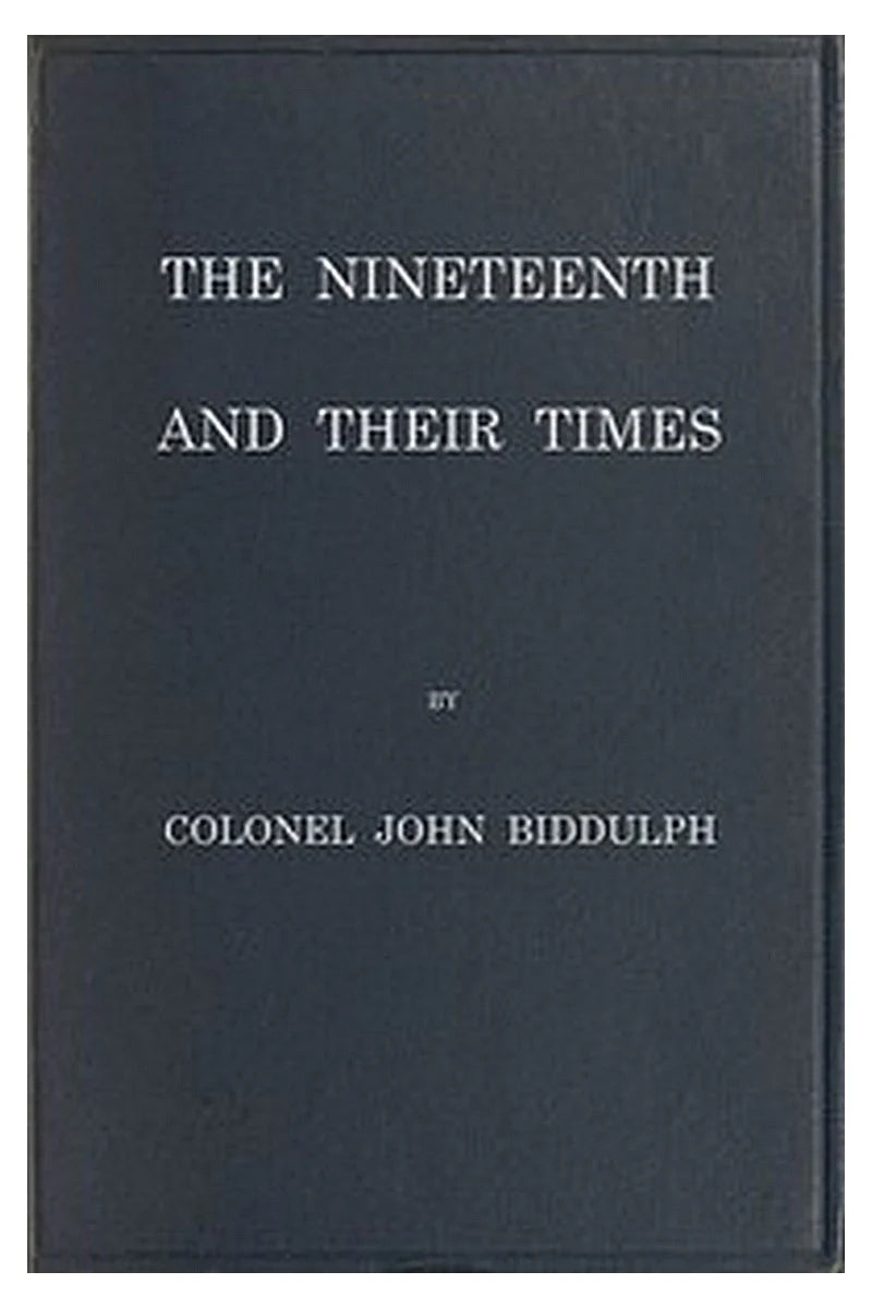 The Nineteenth and Their Times