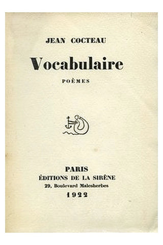 Vocabulaire,  Poèmes