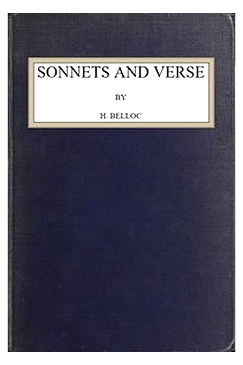 Sonnets and Verse