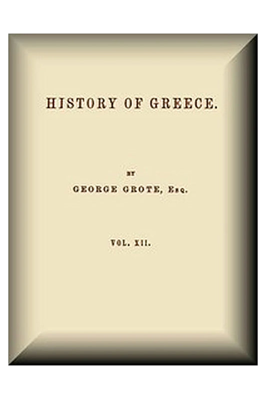 History of Greece, Volume 12 (of 12)