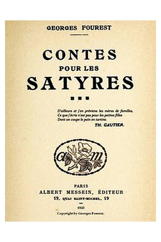 Contes pour les satyres