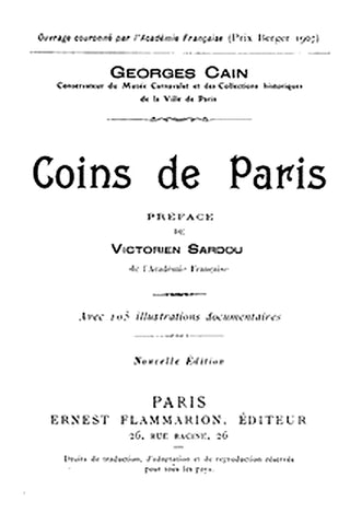 Coins de Paris