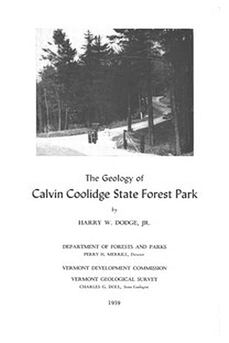 The Geology of Calvin Coolidge State Forest