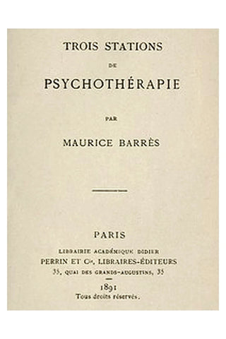 Trois Stations de psychothérapie