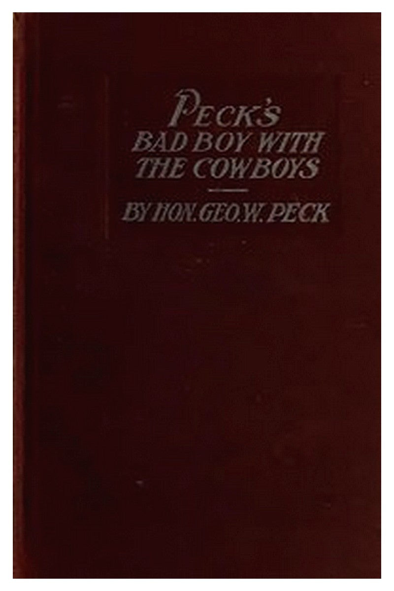 Peck's Bad Boy with the Cowboys