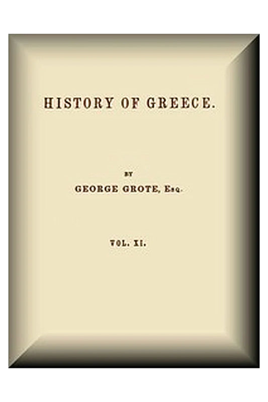 History of Greece, Volume 11 (of 12)
