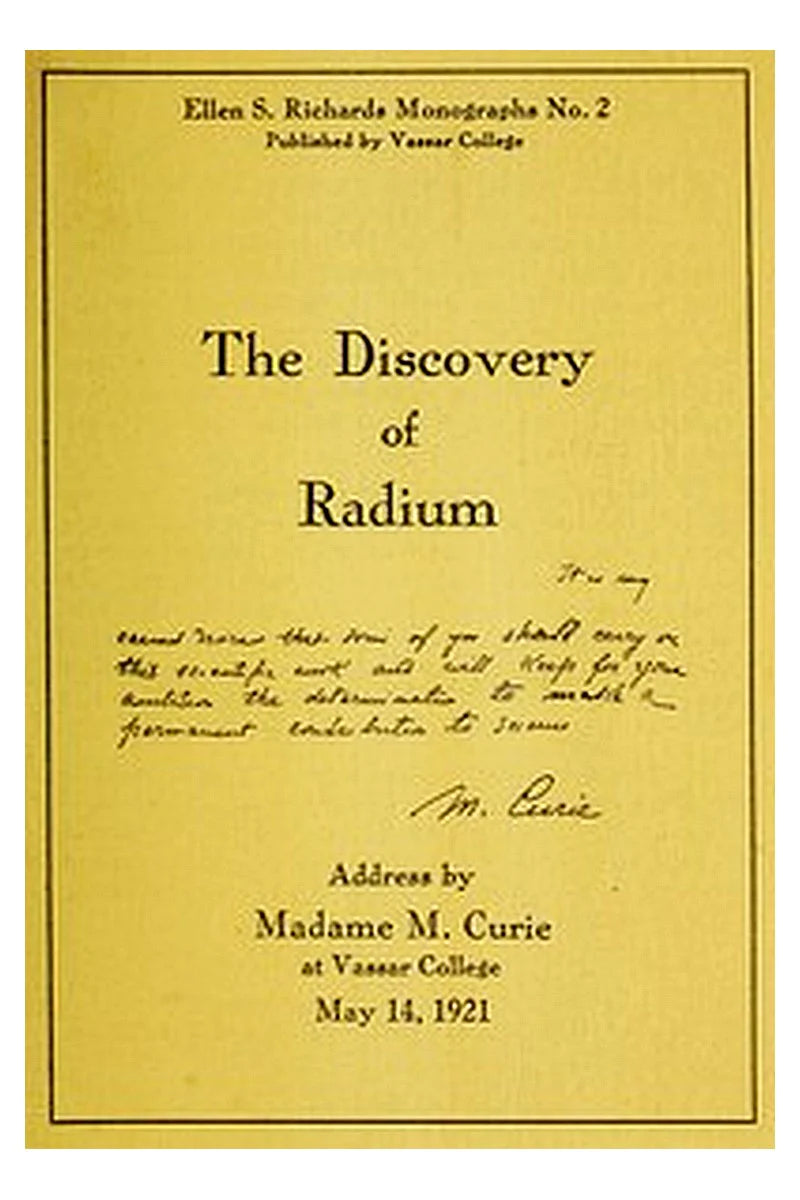 The Discovery of Radium