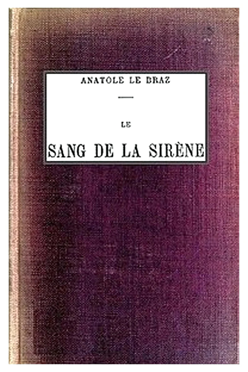 Le sang de la sirène