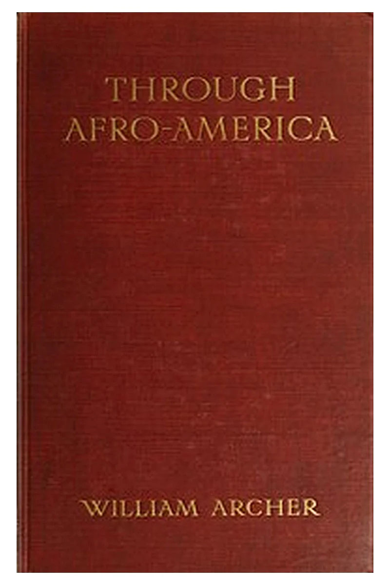 Through Afro-America: An English Reading of the Race Problem