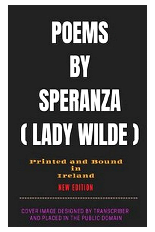 Poems by Speranza