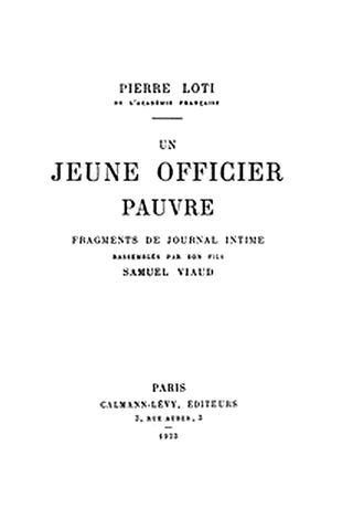 Un Jeune Officier Pauvre
